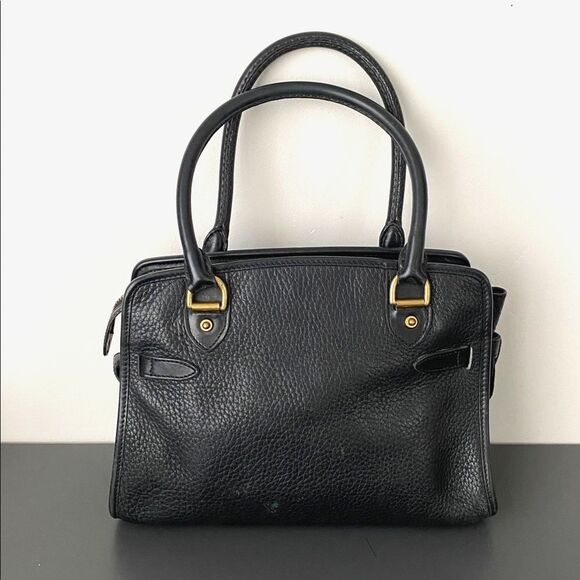 Dooney & Bourke’s signature All-Weather Leather Satchel P212 1980 Vintage - Picture 4 of 16